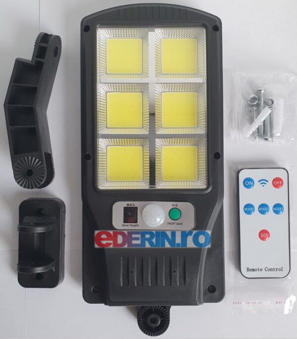 Lampa LED solara stradala_BK-120-B-6COB 2.3