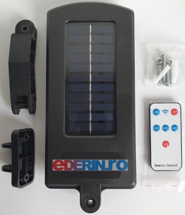 Lampa LED solara stradala_BK-120-B-6COB 3.3