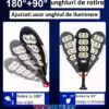 Lampa LED solara stradala_SISL-400W rotire