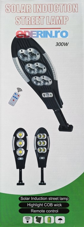Lampa LED solara stradala_SISL-300W 1.3